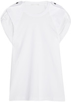 Thumbnail for your product : Chloé Cotton-jersey and poplin top