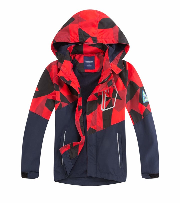 waterproof jacket with removable fleece lining