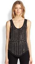 Thumbnail for your product : Parker Blair Embroidered Tank Top