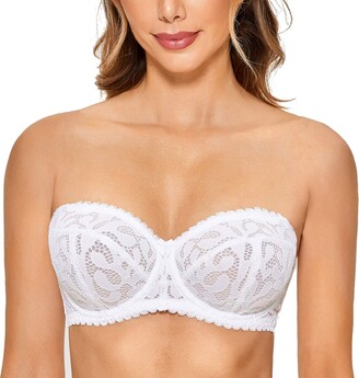 Buy Varsbaby Women's Lumiere Lace Unlined Balconette Bra and Panty