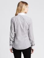 Thumbnail for your product : Banana Republic Fitted Non-Iron Gray Shirt