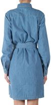 Thumbnail for your product : Kenzo Tiger Cotton-denim Shirtdress