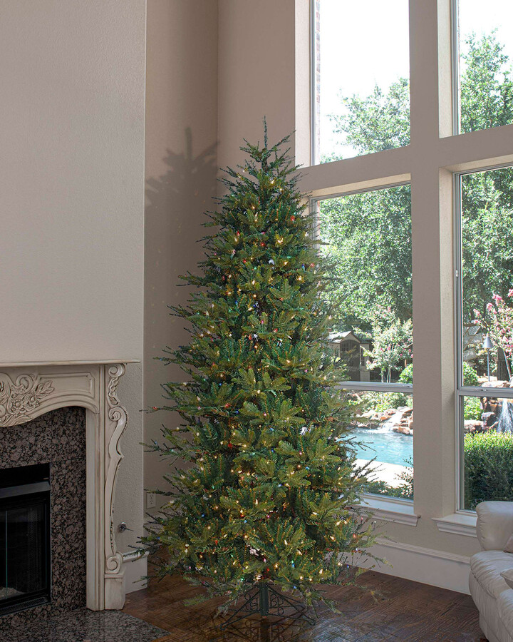 Barcana Slim Alaskan Deluxe LED Christmas Tree, 12' ShopStyle