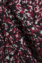 Thumbnail for your product : Roberto Cavalli Wrap-effect Ruched Printed Silk-chiffon Blouse