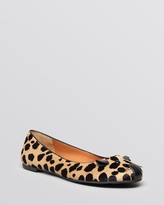 Thumbnail for your product : Marc by Marc Jacobs Ballet Flats - Mouse Haircalf Leopard Print