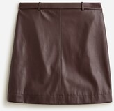 Thumbnail for your product : J.Crew Trouser mini skirt in faux leather