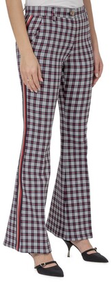 Tommy Hilfiger Mid Rise Plaid Trousers