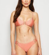 Thumbnail for your product : New Look Double Circle Hipster Bikini Bottoms
