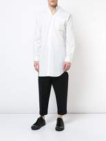 Thumbnail for your product : Comme des Garcons Homme Plus long printed mandarin shirt