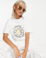 Thumbnail for your product : Skinnydip mother earth oversized t-shirt in white