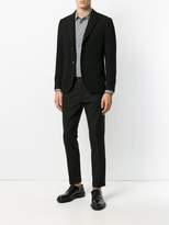 Thumbnail for your product : Maurizio Miri fitted button up suit jacket