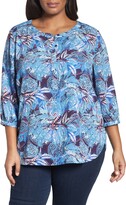 Thumbnail for your product : NYDJ Henley Top
