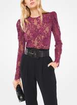 Thumbnail for your product : MICHAEL Michael Kors Floral Lace Top