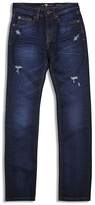 Thumbnail for your product : 7 For All Mankind 7 for All Man Kind Boys' Paxtyn Distressed Straight Jeans - Big Kid