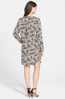 Thumbnail for your product : Vince Camuto Leopard Print Drawstring Shirtdress