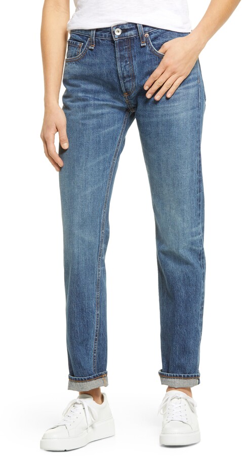 non stretch boyfriend jeans