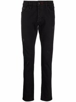 Thumbnail for your product : Philipp Plein Low-Rise Slim-Cut Jeans