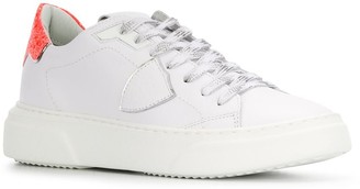 Philippe Model Paris Two-Tone Lace-Up Trainers