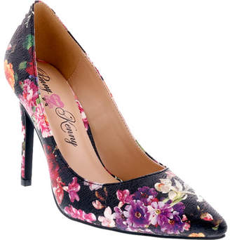 Penny Loves Kenny Opus Metallic Floral Pointed Toe Pump (Women's)