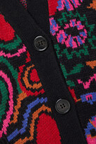 Thumbnail for your product : Farm Rio Jacquard-knit Cardigan - Red