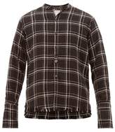 Thumbnail for your product : Greg Lauren Plaid Cotton Studio Shirt - Mens - Black