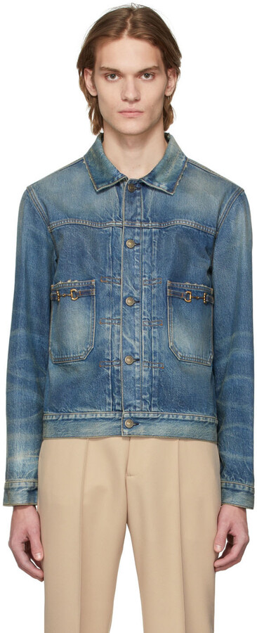 Gucci Blue Jean Jackets | Shop the world's largest collection of 