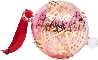 TJMAXX Glass Ornament, Gold