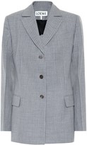 Thumbnail for your product : Loewe Striped wool blazer