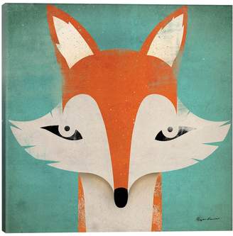 iCanvas Fox by Ryan Fowler (Canvas)