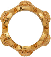 Thumbnail for your product : Versace Gold Tribute Medusa Ring