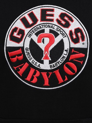 GUESS Babylon Cotton Jersey Sweatshirt Hoodie