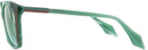 Thumbnail for your product : Cat Eye Mila ZB Crystal-Embellished Cat-Eye Sunglasses, Green