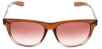 Bottega Veneta Square Gradient Sunglasses