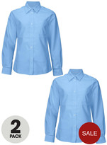 Thumbnail for your product : Top Class Girls Long Sleeved Premium Non Iron Shirts