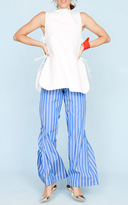 Thumbnail for your product : MDS Stripes Side Tie Top