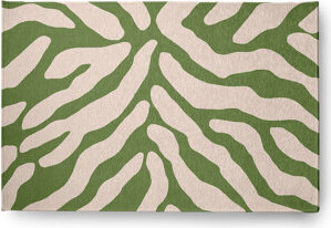 Dakota Fields Bartolome Abstract Machine Woven Chenille Area Rug in Gray