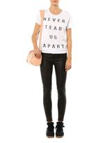 Thumbnail for your product : Zoe Karssen Never Tear Us Apart print T-shirt