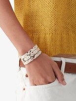 Thumbnail for your product : Roxanne Assoulin Puzzled set of three bracelets