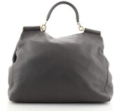 Thumbnail for your product : Dolce & Gabbana Soft Miss Sicily Bag Leather Large