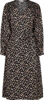 Thumbnail for your product : Merlette New York Ilya Floral-print Cotton Wrap Dress