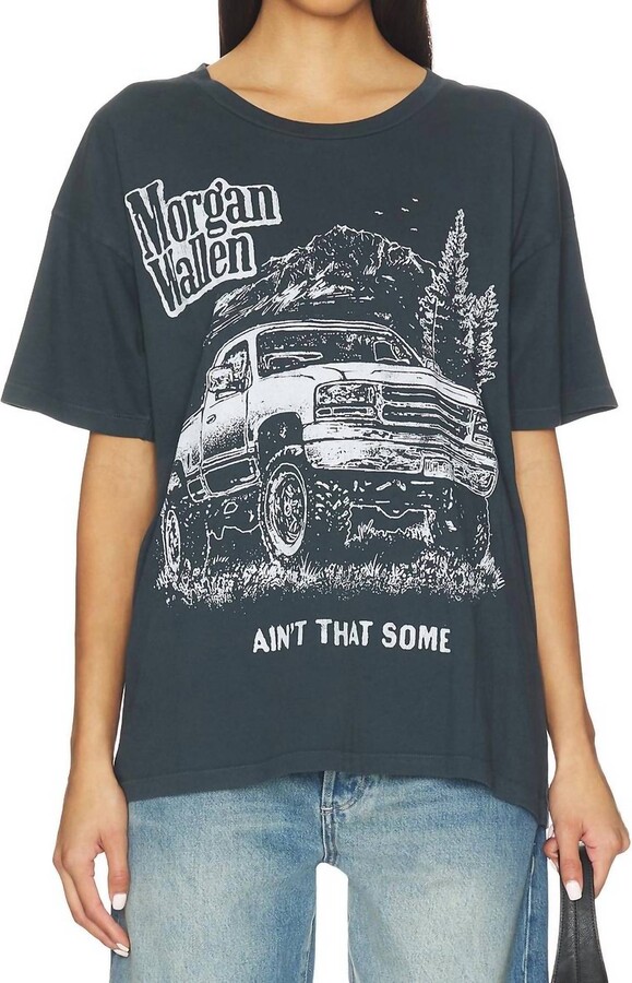 Daydreamer Morgan Wallen Ain'T That Some Short Sleeve Tee In Vintage Black