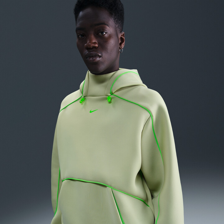 Nike Men's Project F.R.O.G. Pullover Hoodie in Green | HQ0465-371