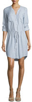 Thumbnail for your product : Soft Joie Cassina Striped Cotton Shirtdress