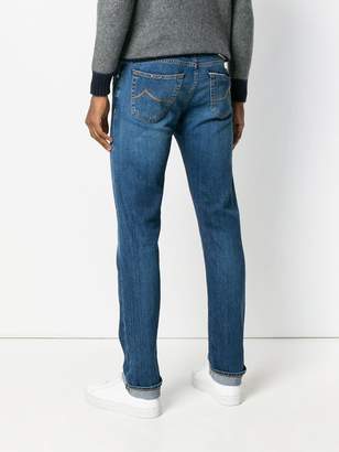 Jacob Cohen handkerchief straight-leg jeans