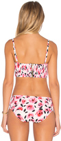 Thumbnail for your product : Kate Spade Bay of Roses Bralette Bikini Top