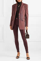 Thumbnail for your product : L'Agence The Margot Coated High-rise Skinny Jeans