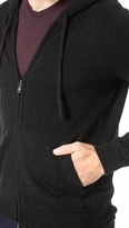 Thumbnail for your product : Vince Cashmere Zip Up Hoodie