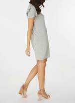 Thumbnail for your product : Grey Ruffle Shoulder Swing Dress