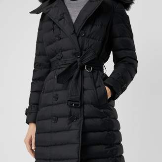 Burberry Detachable Hood Down-filled Puffer Coat