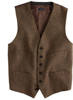 Thumbnail for your product : J.Crew Ludlow vest in harvest herringbone English wool